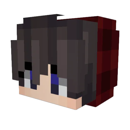 _Today_ Minecraft avatar head, 3D render