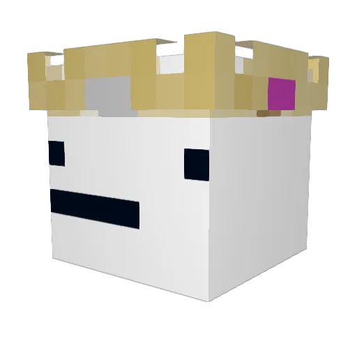 _Torpen_ Minecraft avatar head, 3D render