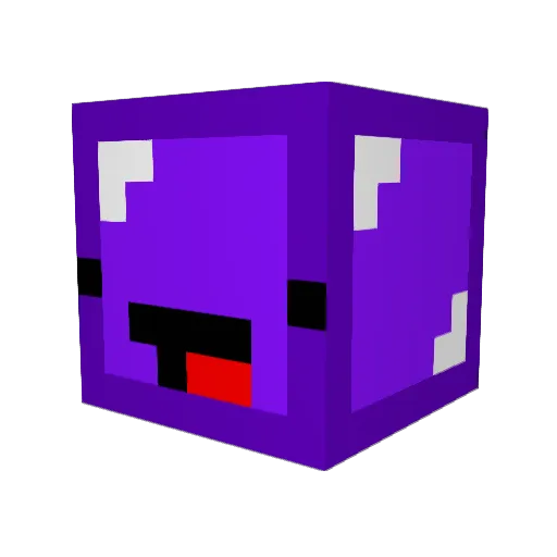 _TowMater Minecraft avatar head, 3D render