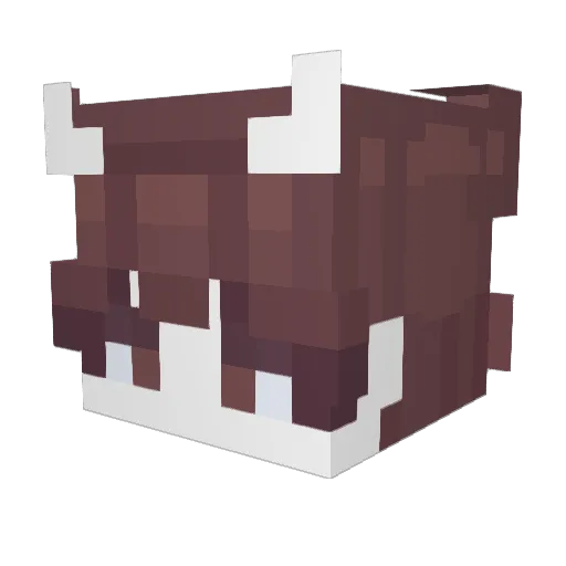 _TuxedoGuy_ Minecraft avatar head, 3D render