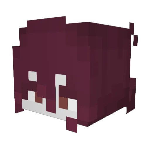 _Twig__ Minecraft avatar head, 3D render