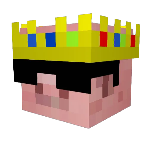 _Ty103_ Minecraft avatar head, 3D render