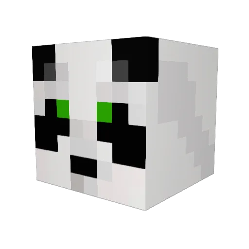_Uigi_ Minecraft avatar head, 3D render