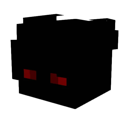 _UmbraliX_ Minecraft avatar head, 3D render
