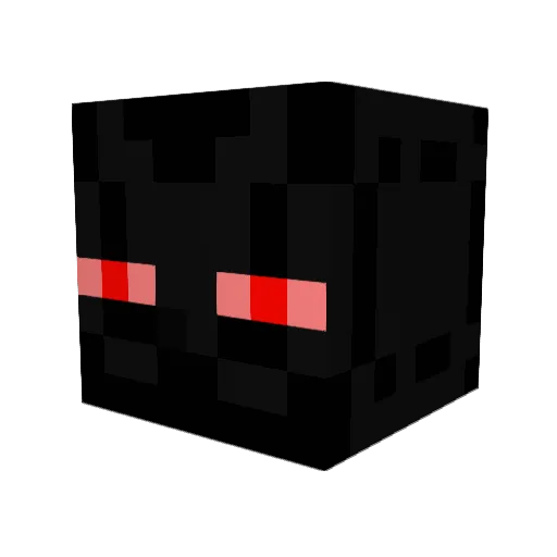 _Unbreak Minecraft avatar head, 3D render