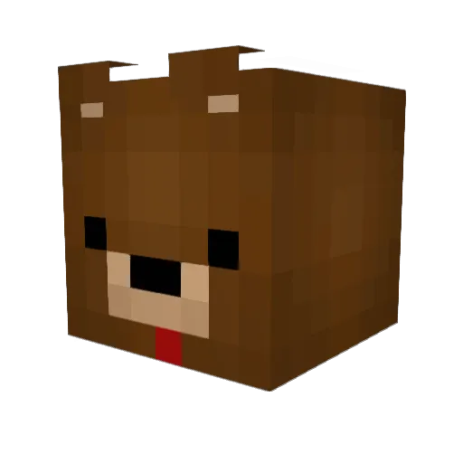 _Undead19 Minecraft avatar head, 3D render