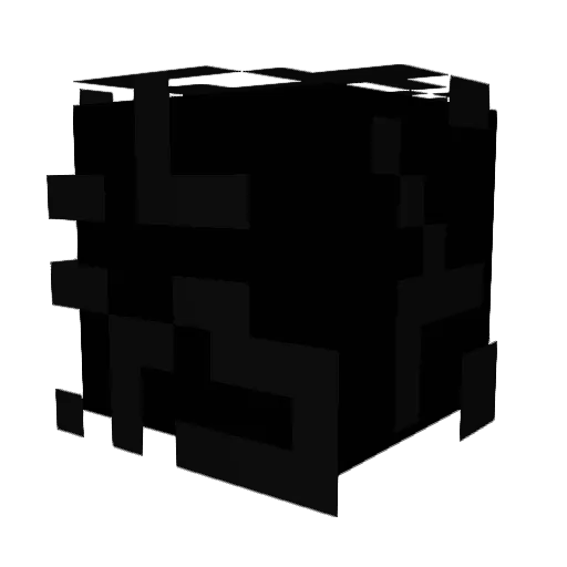 _Unknown07_ Minecraft avatar head, 3D render