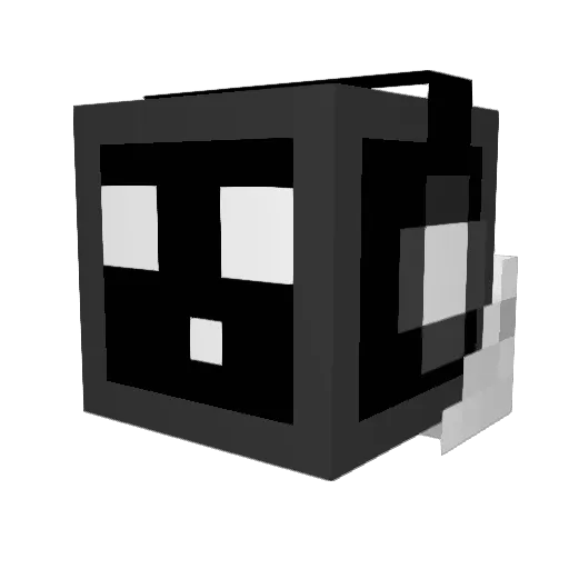 _UnknownWarrior_ Minecraft avatar head, 3D render