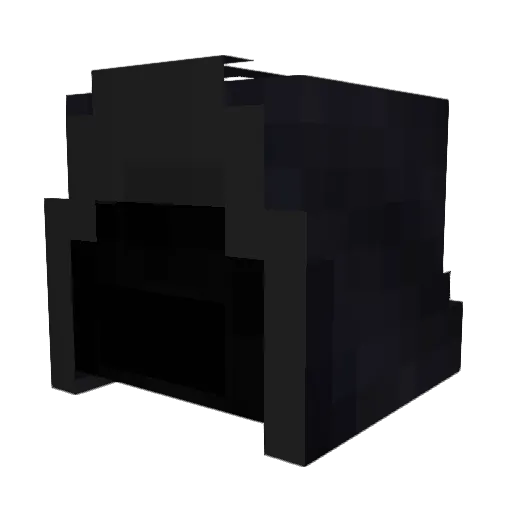 _VIII__ Minecraft avatar head, 3D render