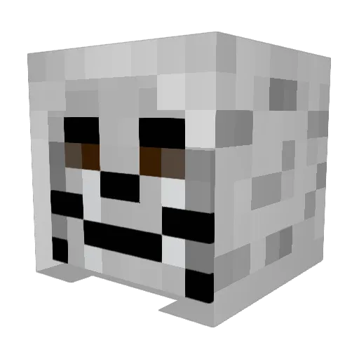 _VSTRO_ Minecraft avatar head, 3D render