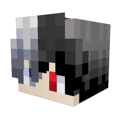 _VTM_ Minecraft avatar head, 3D render