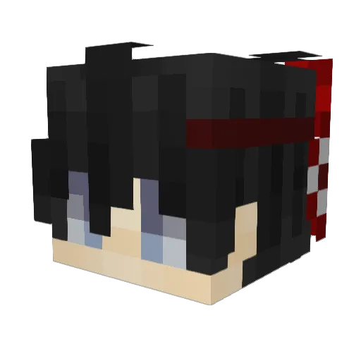 _Valreich Minecraft avatar head, 3D render