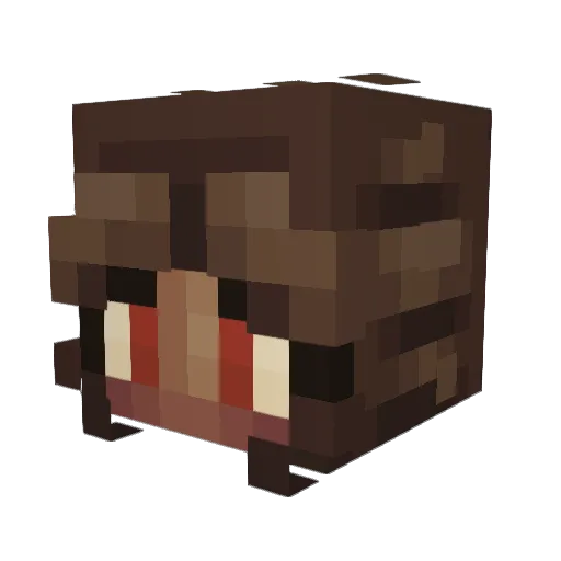 _Varaa_ Minecraft avatar head, 3D render