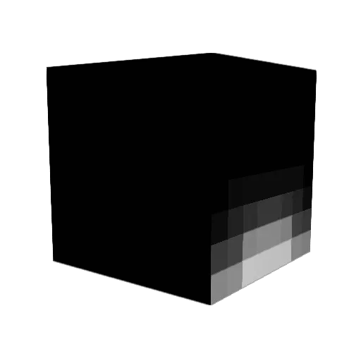 _Vazonasz Minecraft avatar head, 3D render