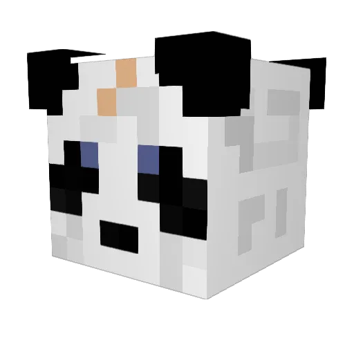 _Vendu_ Minecraft avatar head, 3D render