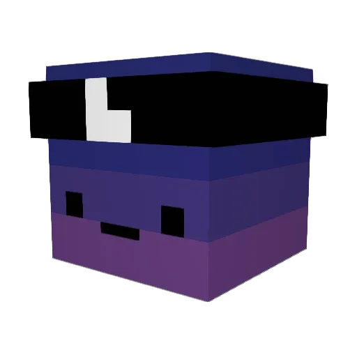 _Venor_ Minecraft avatar head, 3D render
