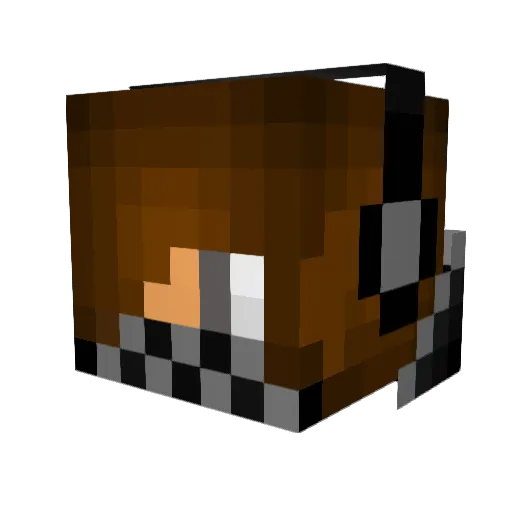 _Venzzzz_ Minecraft avatar head, 3D render