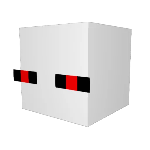 _Veqqu_ Minecraft avatar head, 3D render
