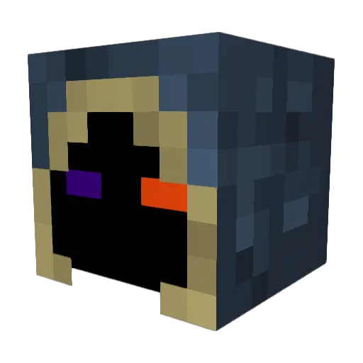 _Verify Minecraft avatar head, 3D render