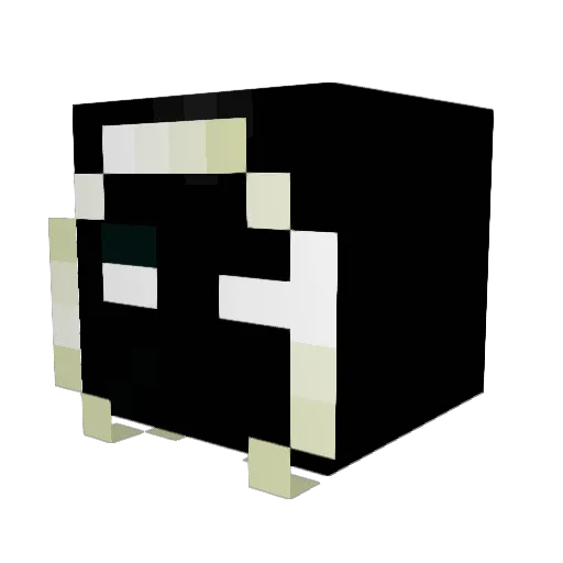 _Vikaro_ Minecraft avatar head, 3D render