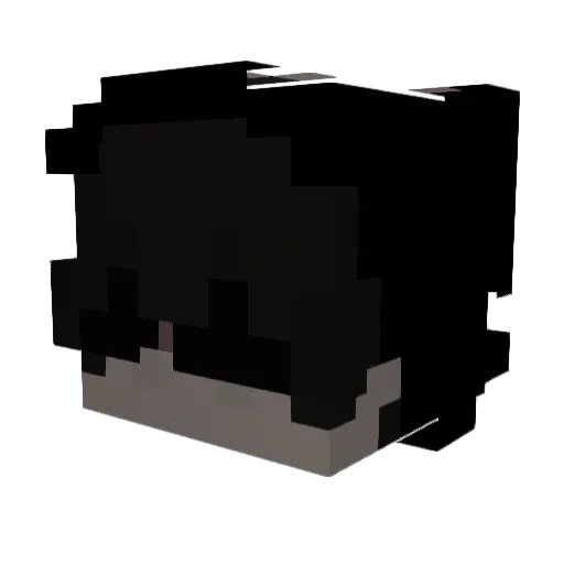 _Vixl_ Minecraft avatar head, 3D render