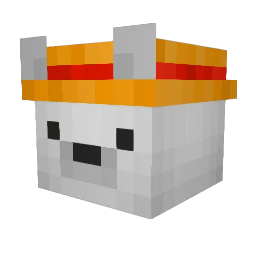 _Vlad_L Minecraft avatar head, 3D render