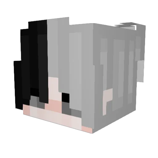 _Vlad__ Minecraft avatar head, 3D render