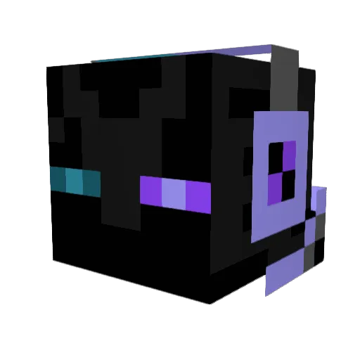 _VoidKat_ Minecraft avatar head, 3D render