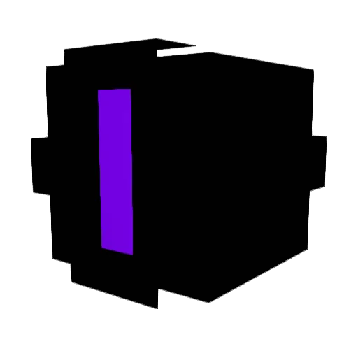 _Void_M_ Minecraft avatar head, 3D render