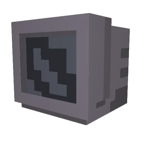 _Warficzek_ Minecraft avatar head, 3D render