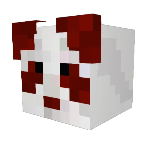 _Wario65_ Minecraft avatar head, 3D render