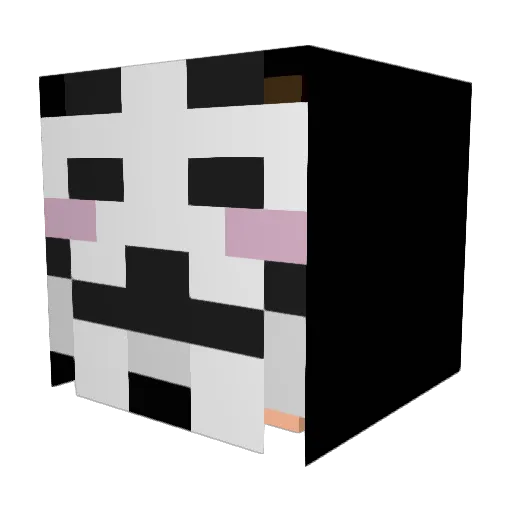 _Waz Minecraft avatar head, 3D render