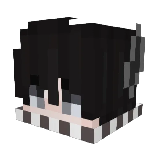_Weer_ Minecraft avatar head, 3D render
