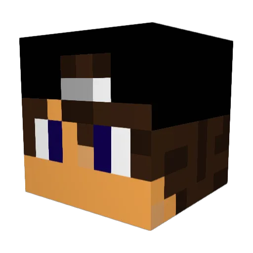 _Westghost_ Minecraft avatar head, 3D render