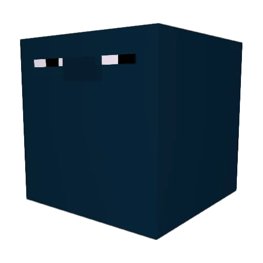 _Whit3Playz_ Minecraft avatar head, 3D render