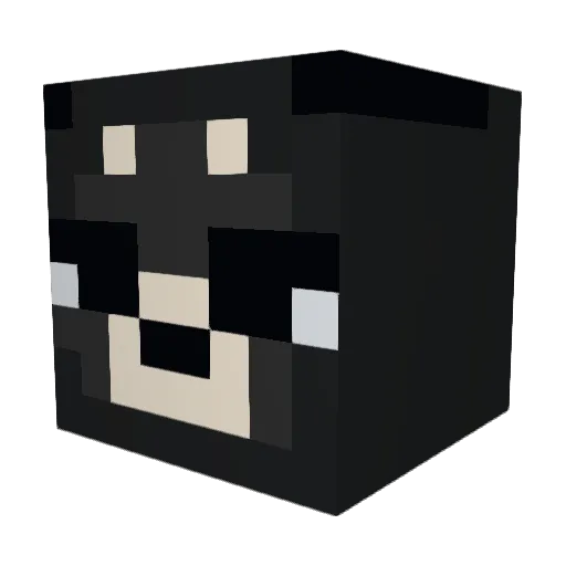 _Willim_ Minecraft avatar head, 3D render