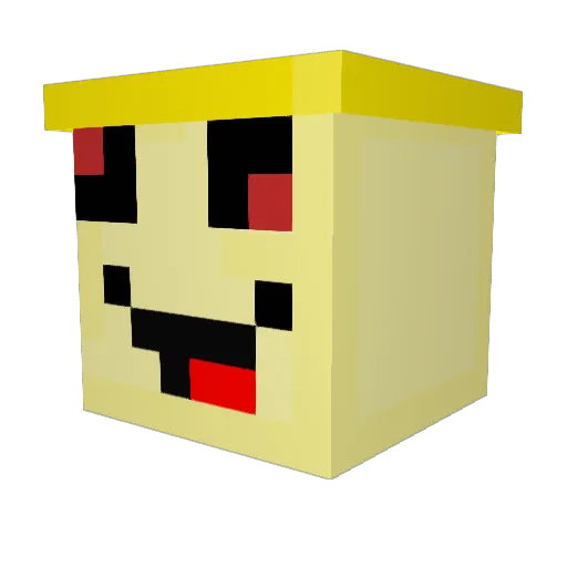 _Williom_ Minecraft avatar head, 3D render