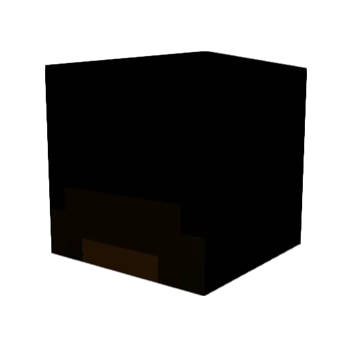 _Wires Minecraft avatar head, 3D render