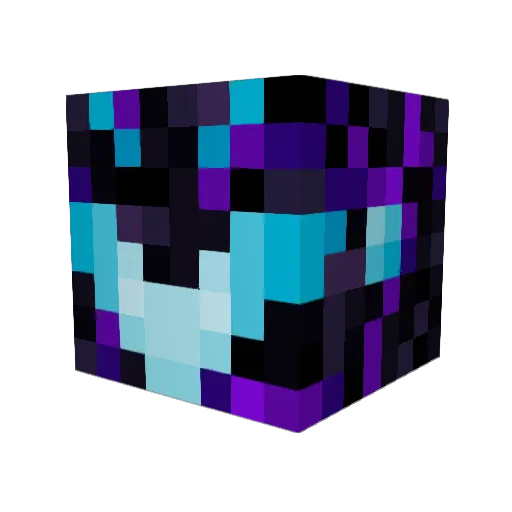 _Wizp_ Minecraft avatar head, 3D render