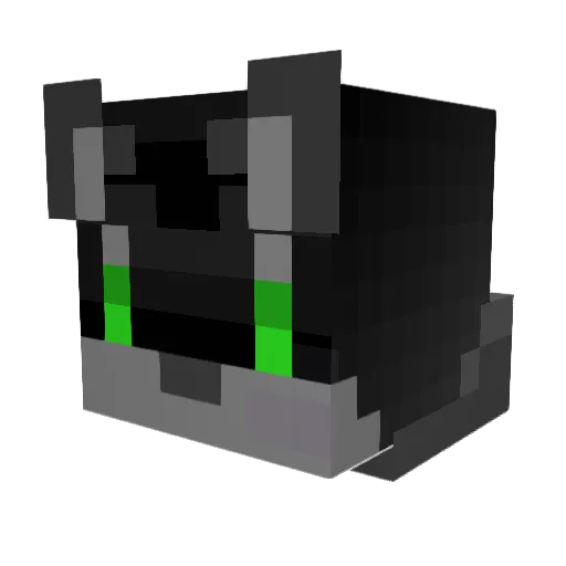 _Wolthz_ Minecraft avatar head, 3D render
