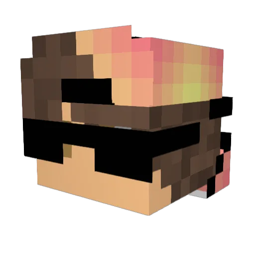 _WomboCombo_2004 Minecraft avatar head, 3D render