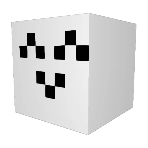 _WonJun2322 Minecraft avatar head, 3D render