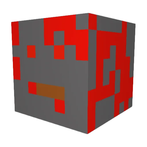 _Woodex_ Minecraft avatar head, 3D render