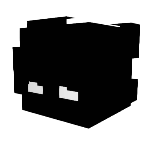 _Woozy__ Minecraft avatar head, 3D render