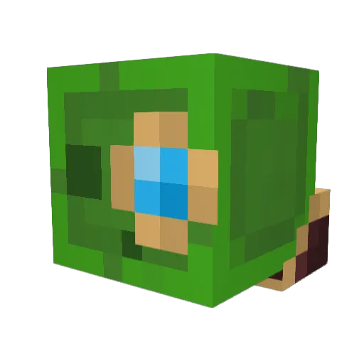 _Wren_ Minecraft avatar head, 3D render