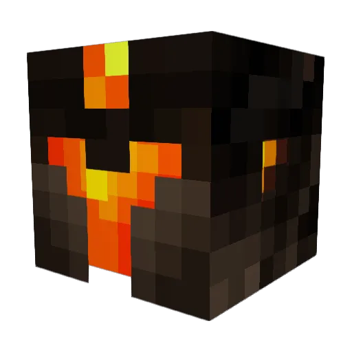 _Wuc0_ Minecraft avatar head, 3D render