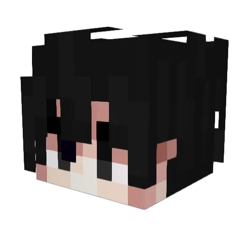 _XThiaguitoX_ Minecraft avatar head, 3D render