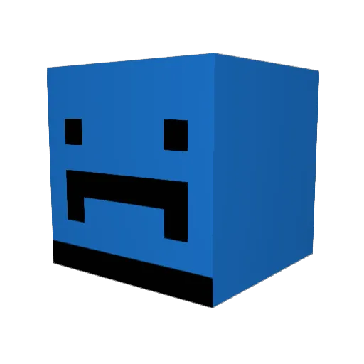 _X_Punto_X_ Minecraft avatar head, 3D render