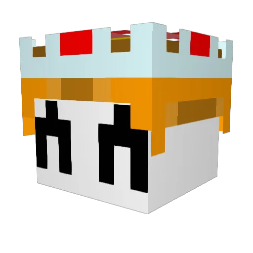 _XiaoZhan123_ Minecraft avatar head, 3D render