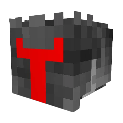 _XrB3 Minecraft avatar head, 3D render